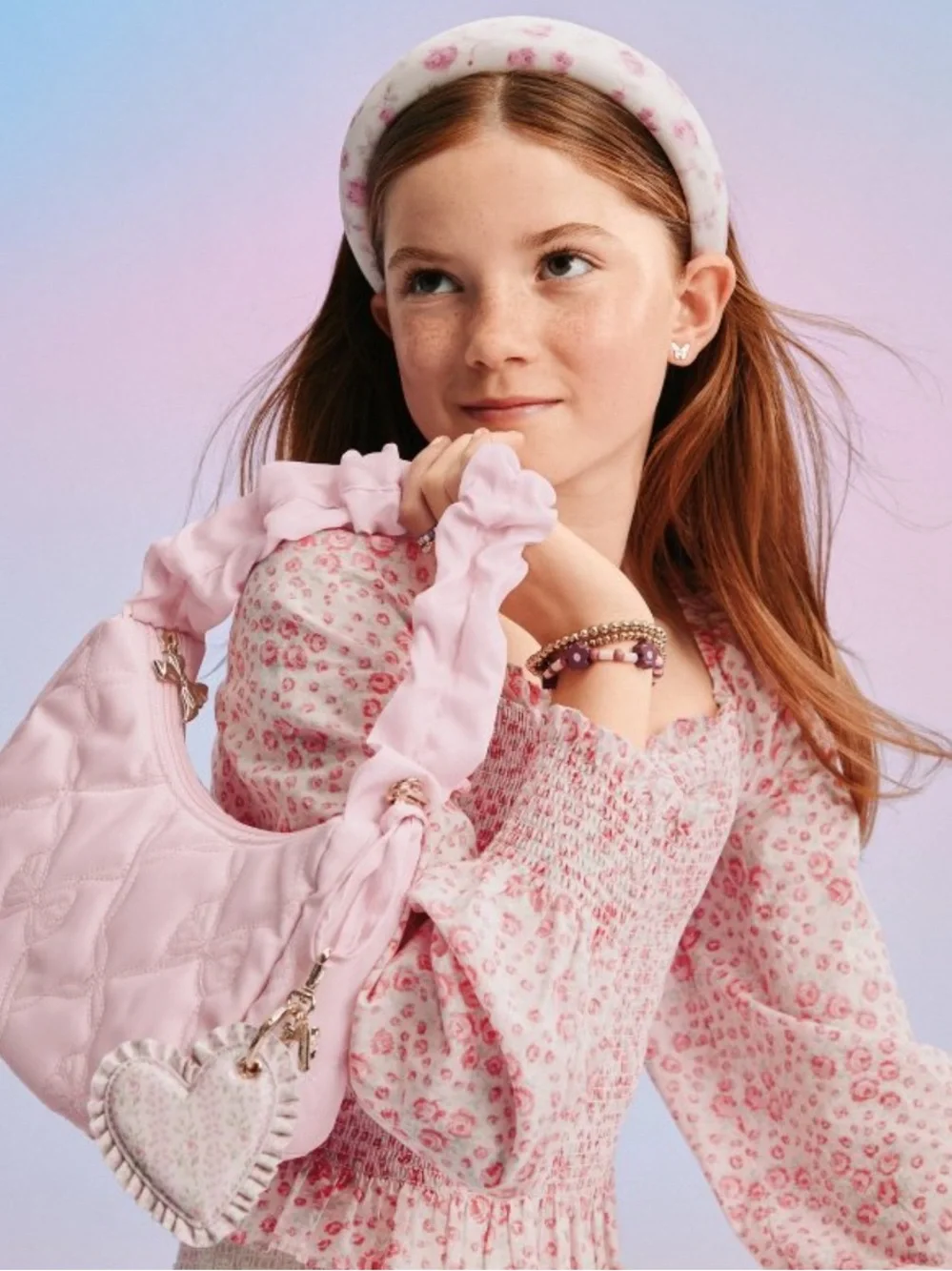 LoveShackFancy x Target - Goody Coquette Bow Padded Headband in Chantilly